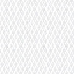 Silver Wallpaper: Dun Diamond Leaves Wallpaper - Silver