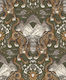 Tora - Chinese Tiger Wallpaper - Khaki