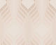 Sample - Deco Retro Wallpaper - Beige