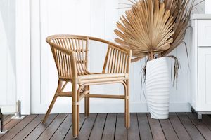 Furniture: West Cape Cane Chair SALE - PICK UP ONLY