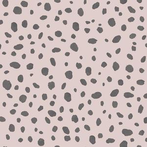 Dalmatian Spots Wallpaper - Pink - LAST ROLL