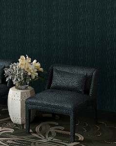 Instock Wallpaper: Trianon Wallpaper - Aquamarine - Discontinuing