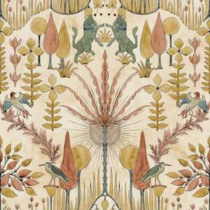 Oasis Villa Wallpaper - Sand