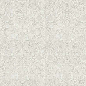Pure Sunflower Wallpaper - Chalk/Silver