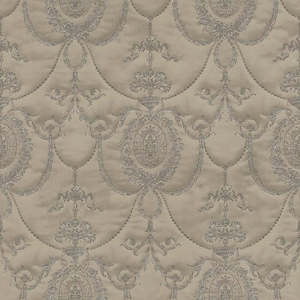 Rich Trianon Damask Wallpaper - Taupe