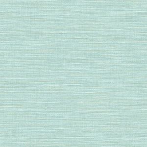 Instock Wallpaper: Wara Faux Grasscloth Wallpaper - Discontinuing - Turquoise Clair - 160 Left