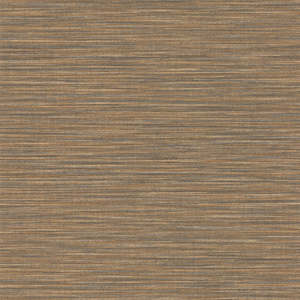 Wara Faux Grasscloth Wallpaper - Discontinuing - Camel Fonce Metallique - Last 3 left