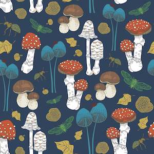 Fungi - NZ Wallpaper - Multi