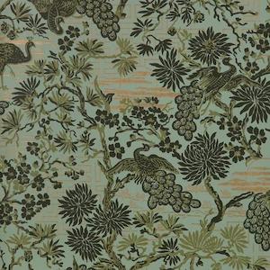 Villa: Asian Garden Wallpaper - Green