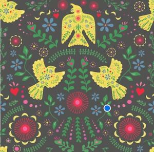 Pango And Ma: Pohutukawa Sky Wallpaper - Black