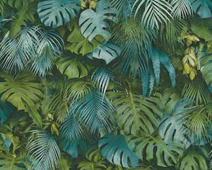As Creation: Monstera Jungle Wallpaper - Blue - Last 4 Rolls