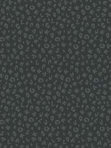 Leopard - Karl Lagerfeld Wallpaper - Charcoal