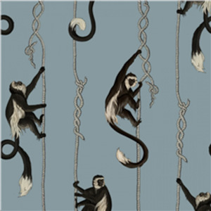 Troop Monkey Hybrid Mural Wallpaper - House of Hackney - Dusk