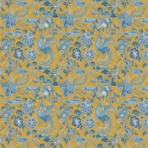 Chifu Chinoiserie Wallpaper - Ochre