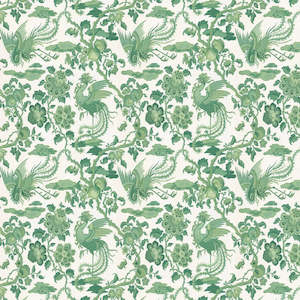 Chifu Chinoiserie Wallpaper - Emerald