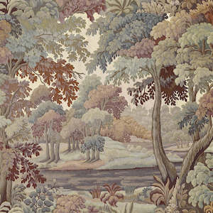 Plantasia Hybrid Mural Wallpaper - House of Hackney - Tobacco