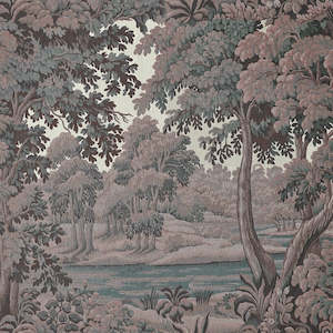 Plantasia Hybrid Mural Wallpaper - House of Hackney - Sienna