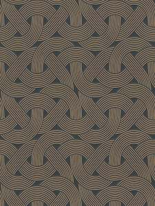 Weave - Architects Wallpaper - Black