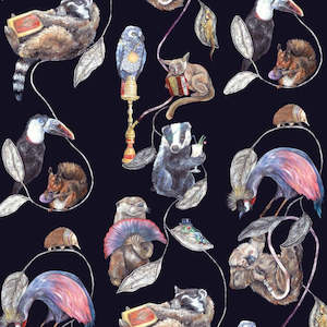 Hackney Empire Hybrid Mural Wallpaper - House of Hackney - Midnight