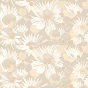 Yellow Wallpaper: Suiren Wallpaper - Champagne