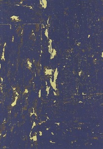 Lasmin Cork Metallic Wallpaper - Insignia Blue