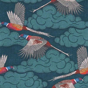 Tree Wallpaper: Bolton Small Fabric - 6 colours