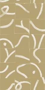 Geometric Wallpaper: Cubic Routes Wallpaper - Dune