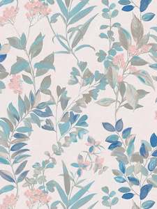 Meadow Whisper - Architects Wallpaper - Multi Pink