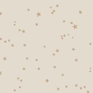 Retro Wallpaper: Stars Wallpaper - Cole and Sons - Buff/Gold