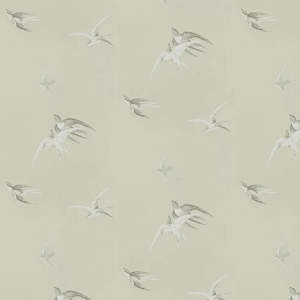 Retro Wallpaper: Swallows Wallpaper - Mistflower