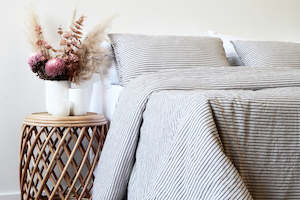 Galaxy Barrel Cane Side Table SALE - PICK UP ONLY