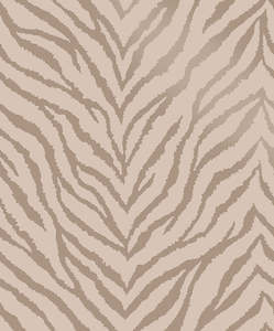 Zahara - Tiger Print Wallpaper - Pink- LAST ROLL