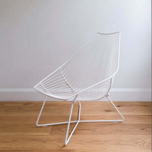 PIHA LOUNGER Chair stainless