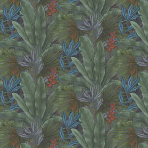 Tropical Wallpaper: Exotic Jungle Wallpaper - Jewel