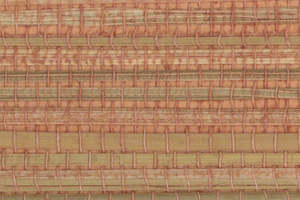 Genuine Grasscloth Wallpaper - Magenta