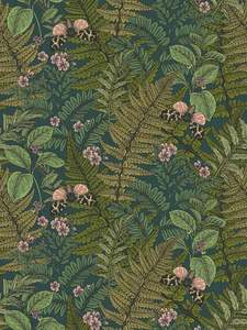 Wild Ferns Wallpaper - Forest Mix