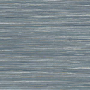 Sample - Vardo - faux Grasscloth Wallpaper - Navy- Discontinuing