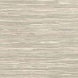 Sample - Vardo - faux Grasscloth Wallpaper - Taupe- Discontinuing
