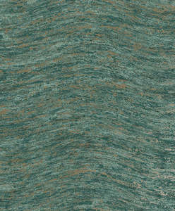 Nexus - Distressed Metallic Wave Wallpaper - Teal- Last 2 Rolls