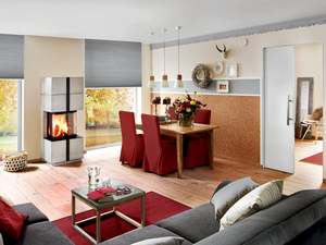 Insulating Cork on a Roll Wallpaper