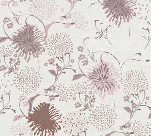 Whispering Flora Wallpaper - House of Turnowsky - Pink