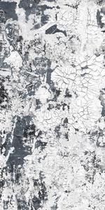 Safari Shabby Chic Wallpaper Mural - Steel