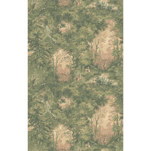 Mulberry Woodland Wallpaper by Mulberry Home - Sunrise