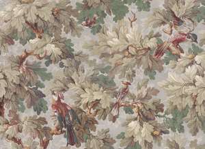 Murals 1: Benjamin - Sandberg - Custom Sized Wallpaper Mural (per m2) - Sage Green