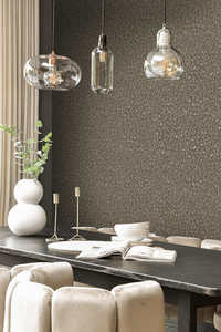 Makucha Bead Wallpaper - Taupe