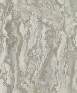 Holden Decor: Thassos Wallpaper - Grey