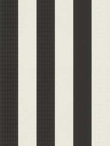 Timeless Stripes by Karl Lagerfeld - Classic Wallpaper - Black