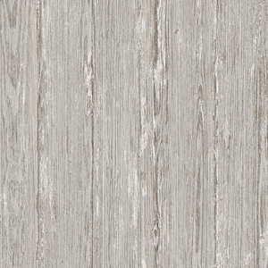 Sapele Wood Panels Wallpaper - Grey