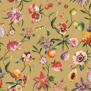 Holden Decor: Tropica Wallpaper - Ochre