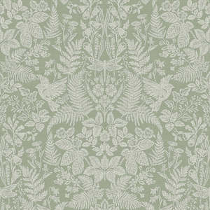 Loxley - Floral Tapestry Wallpaper - Sage - Last 6 Rolls